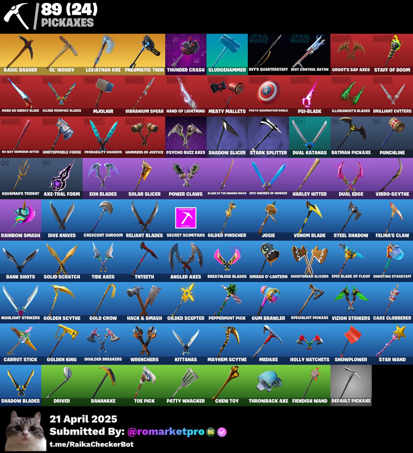 Cont Fortnite 96 skins | Psycho bandit