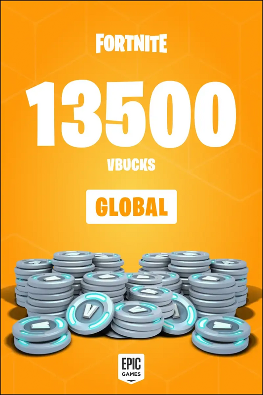 Fortnite - 13500 V-Bucks Gift Card Key GLOBAL