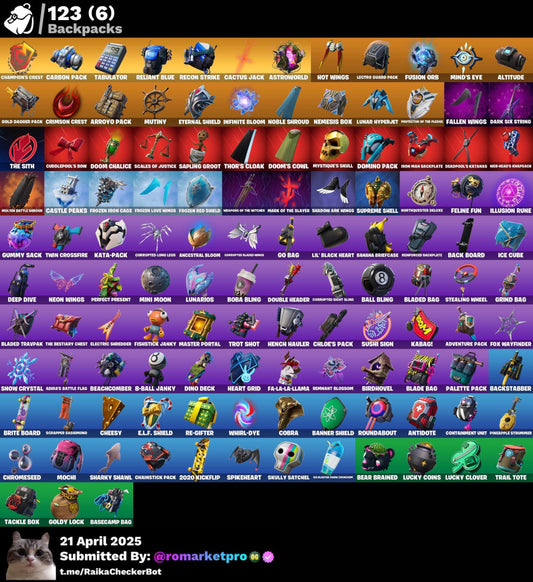 Cont Fortnite 119 skins | Travis - Astro
