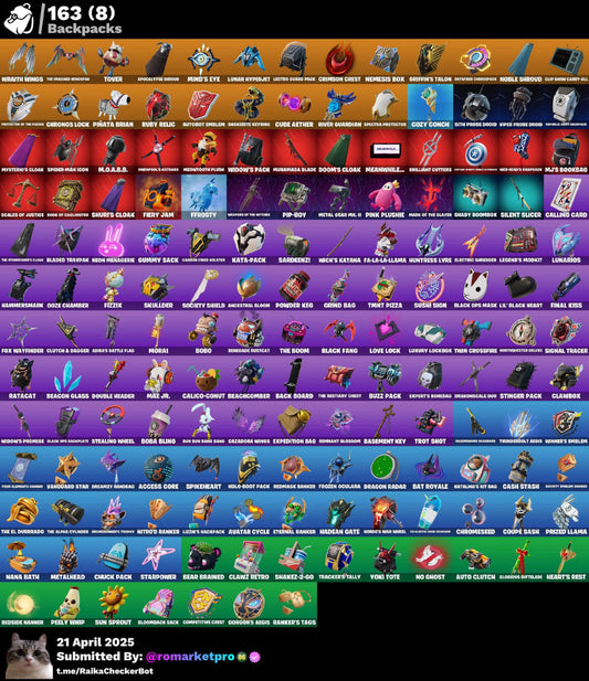 Cont Fortnite 129 skins | Joltara Tryhard