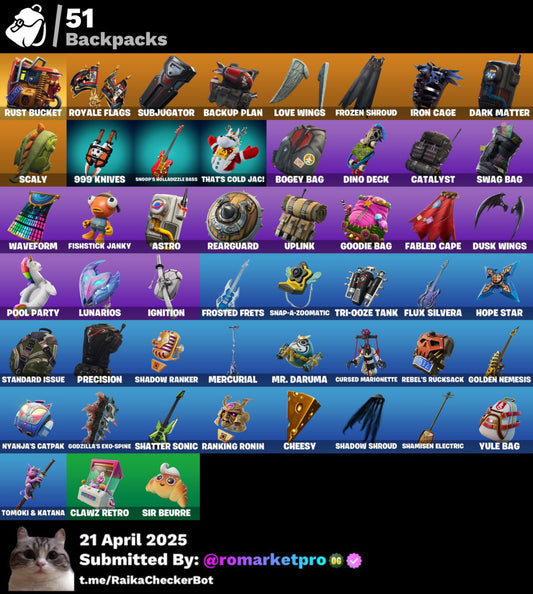 Cont Fortnite 40 skins | The reaper - Semi og