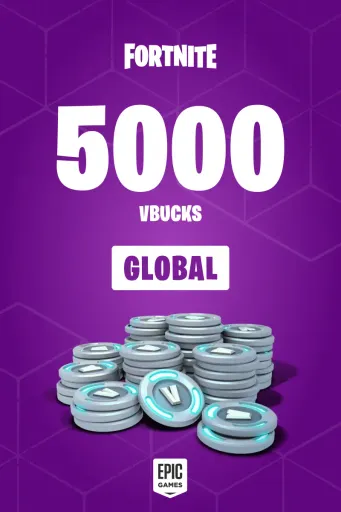 Fortnite - 5000 V-Bucks Gift Card Key GLOBAL